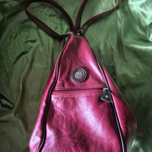 Knapsack leather type purse - Picture 2 of 3